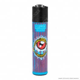 Clipper Large Fantasia Hippiedelic - Box da 48 Accendini [TERMINATO]