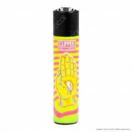 Clipper Large Fantasia Hippiedelic - Box da 48 Accendini [TERMINATO]