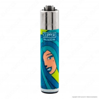 Clipper Micro Fantasia Hippie Hair - Box da 48 Accendini [TERMINATO]