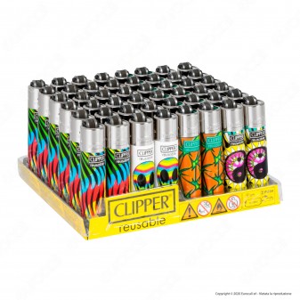 Clipper Micro Fantasia Psycho Dreams - Box da 48 Accendini [TERMINATO]