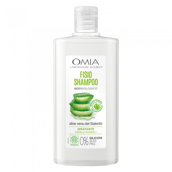 Omia Fisio Shampoo Ecobiologico Aloe Vera del Salento - Flacone da Omia Fisio Shampoo Ecobiologico Aloe Vera del Salento - Flacone da