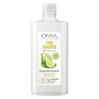 Omia Fisio Shampoo Ecobiologico Bergamotto di Calabria - Flacone da