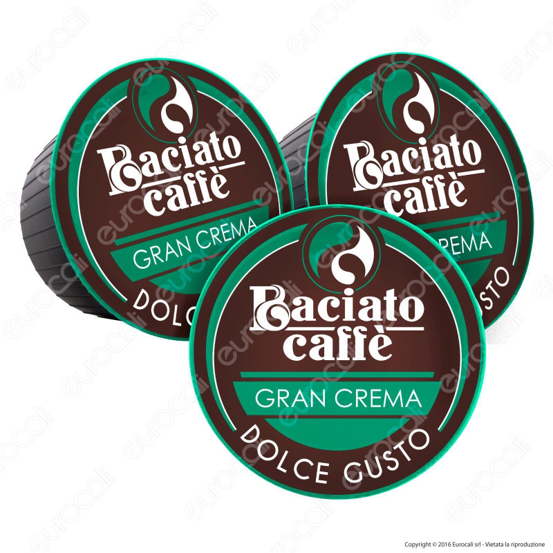80 Capsule Baciato Caffè Gran Crema Cialde Compatibili Nescafè Dolce 80 Capsule Baciato Caffè Gran Crema Cialde Compatibili Nescafè Dolce