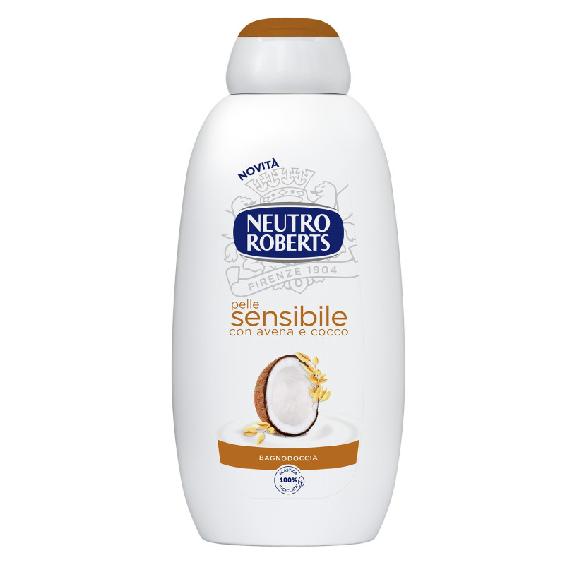 Neutro Roberts Bagnodoccia Pelle Sensibile con Avena e Cocco -