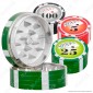 Grinder Poker Fiches Mini Tritatabacco 2 Parti in Metallo [TERMINATO]