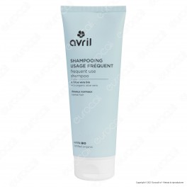 Avril Shampoo Uso Frequente per Capelli Normali con Aloe Vera Bio -