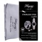 Hagerty Stainless Steel Cloth Panno Pulente per Orologi ed Accessori Personali in Acciaio Inox o Metallo Bianco