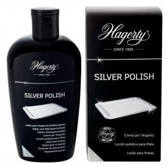 Hagerty Silver Polish Fluido Pulitore per Argenteria - Flacone da 250 ml
