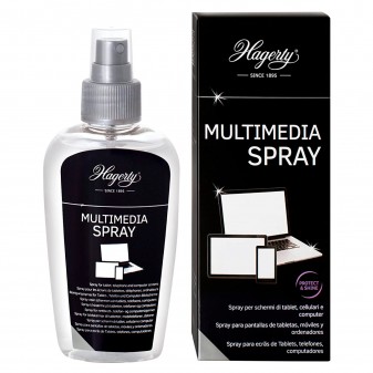 Hagerty Multimedia Spray Pulitore per Display - Flacone da 125 ml