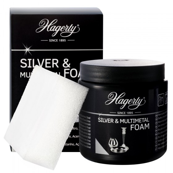 Hagerty Silver & Multimetal Foam Crema Pulente per Argenteria Peltro Hagerty Silver & Multimetal Foam Crema Pulente per Argenteria Peltro