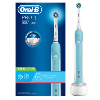Oral B PRO 1 700 3D White Spazzolino Elettrico Ricaricabile Braun con