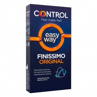 Preservativi Control Finissimo Easy Way - Scatola da 6 Profilattici