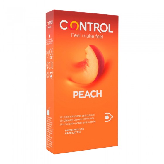 Preservativi Control Peach - Scatola da 6 Profilattici Preservativi Control Peach - Scatola da 6 Profilattici