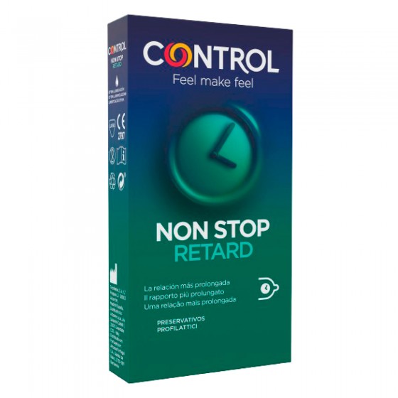 Preservativi Control Non Stop Retard ad Azione Ritardante - Scatola Preservativi Control Non Stop Retard ad Azione Ritardante - Scatola