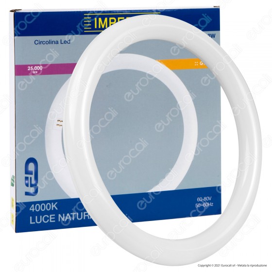 Circolina LED SMD G10q 18W Lampada Diametro 30cm Imperia