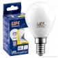 Life Lampadina LED E14 4.5W MiniGlobo P45 Milky Filament - mod. 39.920256CM27 / 39.920256CM30 / 39.920256NM40