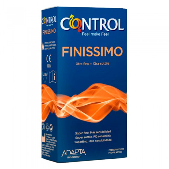 Preservativi Control Finissimo - Scatola da 6 / 12 Profilattici Preservativi Control Finissimo - Scatola da 6 / 12 Profilattici