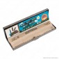 Immagine 2 - Raw Rolling Paper Stainless Steel Case Astuccio Porta Cartine in