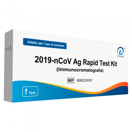 Kit Tampone Rapido Monouso per Antigene 2019-nCoV Uso Autotest Kit Tampone Rapido Monouso per Antigene 2019-nCoV Uso Autotest