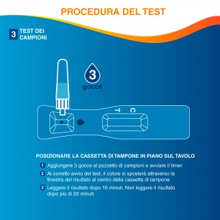 Kit Tampone Rapido Monouso per Antigene 2019-nCoV Uso Autotest
