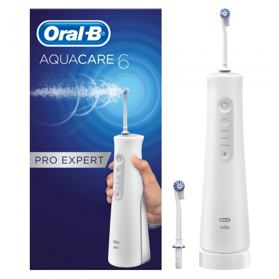 Oral-B Aquacare 6 Pro Expert Idropulsore Dentale Ricaricabile Senza Oral-B Aquacare 6 Pro Expert Idropulsore Dentale Ricaricabile Senza