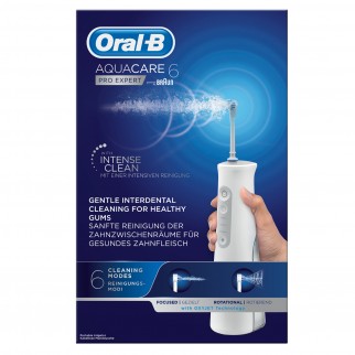 Oral-B Aquacare 6 Pro Expert Idropulsore Dentale Ricaricabile Senza