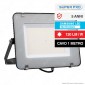 V-Tac PRO VT-156 Faro LED SMD 150W High Lumens Ultrasottile Chip Samsung da Esterno Colore Nero - SKU 772 / 773 [TERMINATO]