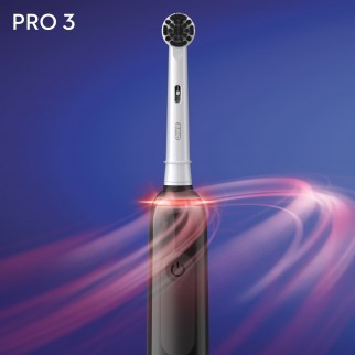 Oral-B Pro 3 3000 Charcoal Pure Clean Spazzolino Elettrico