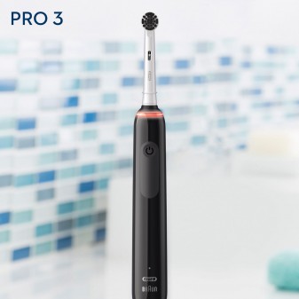 Oral-B Pro 3 3000 Charcoal Pure Clean Spazzolino Elettrico