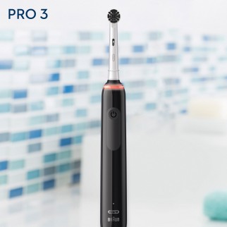 Oral-B Pro 3 3000 Charcoal Pure Clean Spazzolino Elettrico
