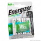 Energizer Accu Recharge Extreme 2300mAh Pile Ricaricabili Stilo AA - Blister 4 Batterie