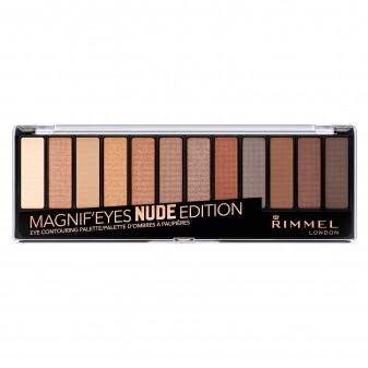 Rimmel London Magnif'Eyes Nude Edition Eye Contouring Palette 12 ombretti 001...