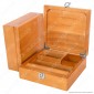 Spliff Box Deluxe T4 Stazione di Rollaggio in Legno - Wolf Production Original Roll Tray [TERMINATO]