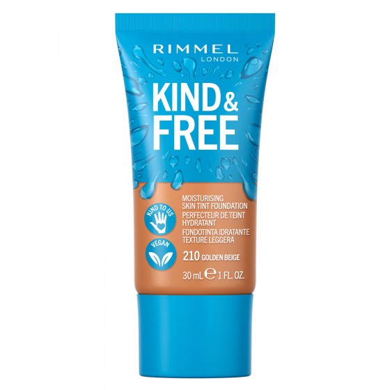 Rimmel London Kind&Free Fondotinta Liquido Bio Vegano Cruelty-Free a Rimmel London Kind&Free Fondotinta Liquido Bio Vegano Cruelty-Free a