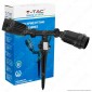 V-Tac VT-729 Portalampada Doppio con Picchetto per Lampadine E27 - SKU 7045 [TERMINATO]