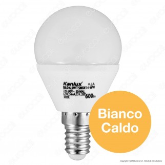 Kanlux BILO Lampadina LED E14 6,5W MiniGlobo P45 -mod.23422