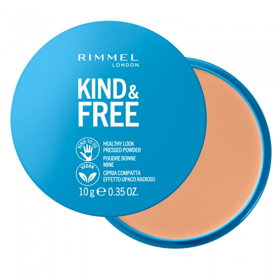 Rimmel London Kind&Free Cipria Compatta Bio Vegana Cruelty-Free a Rimmel London Kind&Free Cipria Compatta Bio Vegana Cruelty-Free a