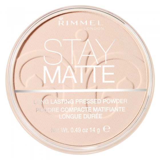 Rimmel London Stay Matte Cipria Compatta a Lunga Tenuta 001 Rimmel London Stay Matte Cipria Compatta a Lunga Tenuta 001