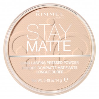 Rimmel London Stay Matte Cipria Compatta a Lunga Tenuta 003 Peach Glow