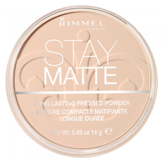 Rimmel London Stay Matte Cipria Compatta a Lunga Tenuta 003 Peach Glow Rimmel London Stay Matte Cipria Compatta a Lunga Tenuta 003 Peach Glow