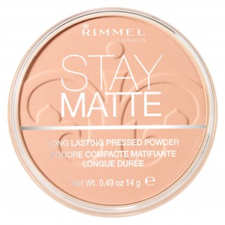 Rimmel London Stay Matte Cipria Compatta a Lunga Tenuta 007 Mohair
