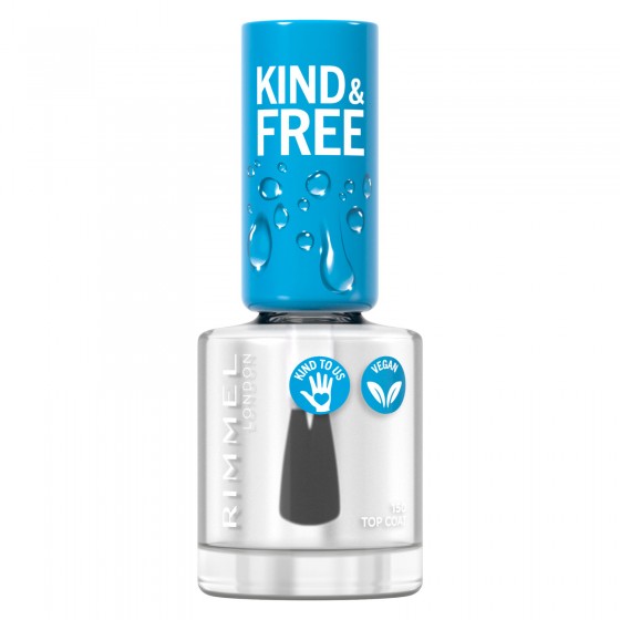 Rimmel London Kind&Free Smalto per Unghie Bio Vegano Cruelty-Free Rimmel London Kind&Free Smalto per Unghie Bio Vegano Cruelty-Free