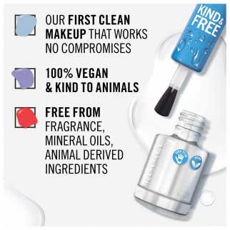 Rimmel London Kind&Free Smalto per Unghie Bio Vegano Cruelty-Free