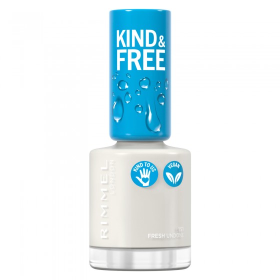 Rimmel London Kind&Free Smalto Rinforzante per Unghie Bio Vegano Rimmel London Kind&Free Smalto Rinforzante per Unghie Bio Vegano