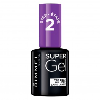 Rimmel London Super Gel Transparent Nail Polish Step 2 Smalto Unghie