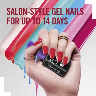 Rimmel London Super Gel Transparent Nail Polish Step 2 Smalto Unghie