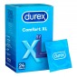 Preservativi Durex Comfort XL Taglia Extra Large con Forma Easy On - Confezione da 24 Profilattici