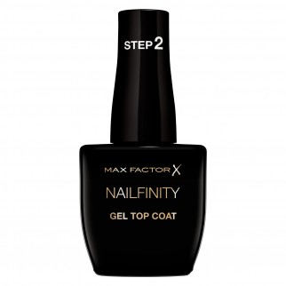 Max Factor Nailfinity Gel Top Coat Step 2 Smalto per Unghie a Lunga