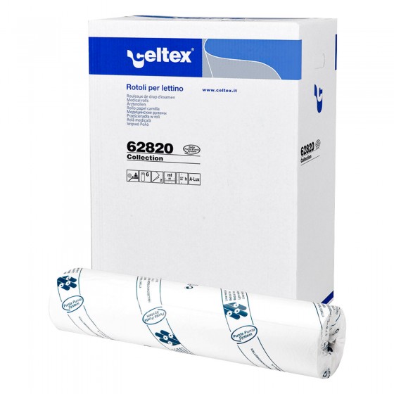 Celtex Lenzuolino Medico 2 Veli 60cm x 70m - 1 Rotolo Celtex Lenzuolino Medico 2 Veli 60cm x 70m - 1 Rotolo