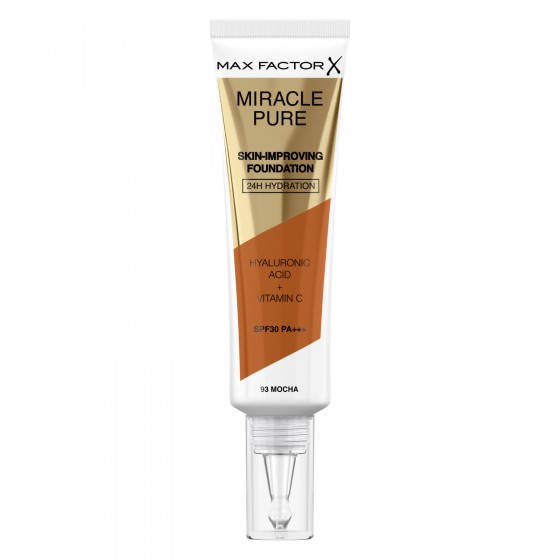 Max Factor Miracle Pure Skin-Improving Foundation Fondotinta Liquido Max Factor Miracle Pure Skin-Improving Foundation Fondotinta Liquido